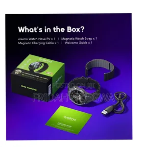 Oraimo Watch Nova Rv Osw-822n 1.39" Hd Video Watch Faces Ip68