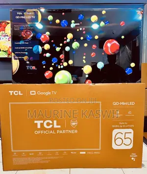 TCL 65” Premium Qd- Miniled Qled 65 C7k-2025 Model