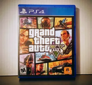 Slightly Used Playstation 4 Gta 5 Ps4