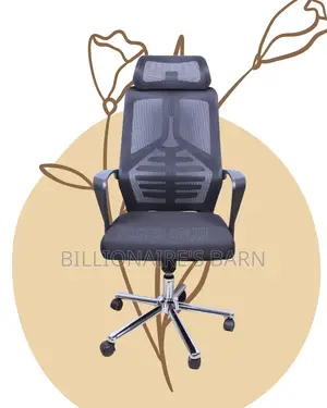 Orthopedic High Back Mesh Office Chair — Back Support for Long Hours