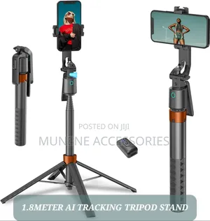 Q13 Ai Face Tracking Seflie Stick Tripod 1.8m Stand With Bt Shutter