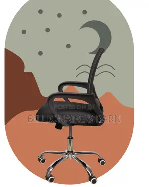 Supportive Secretarial Mesh Office Chair — Boosts Posture Focus
