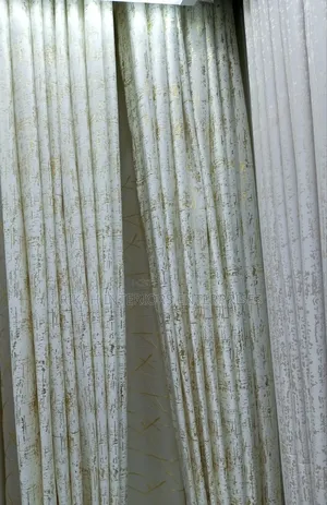 White and Gold Curtains