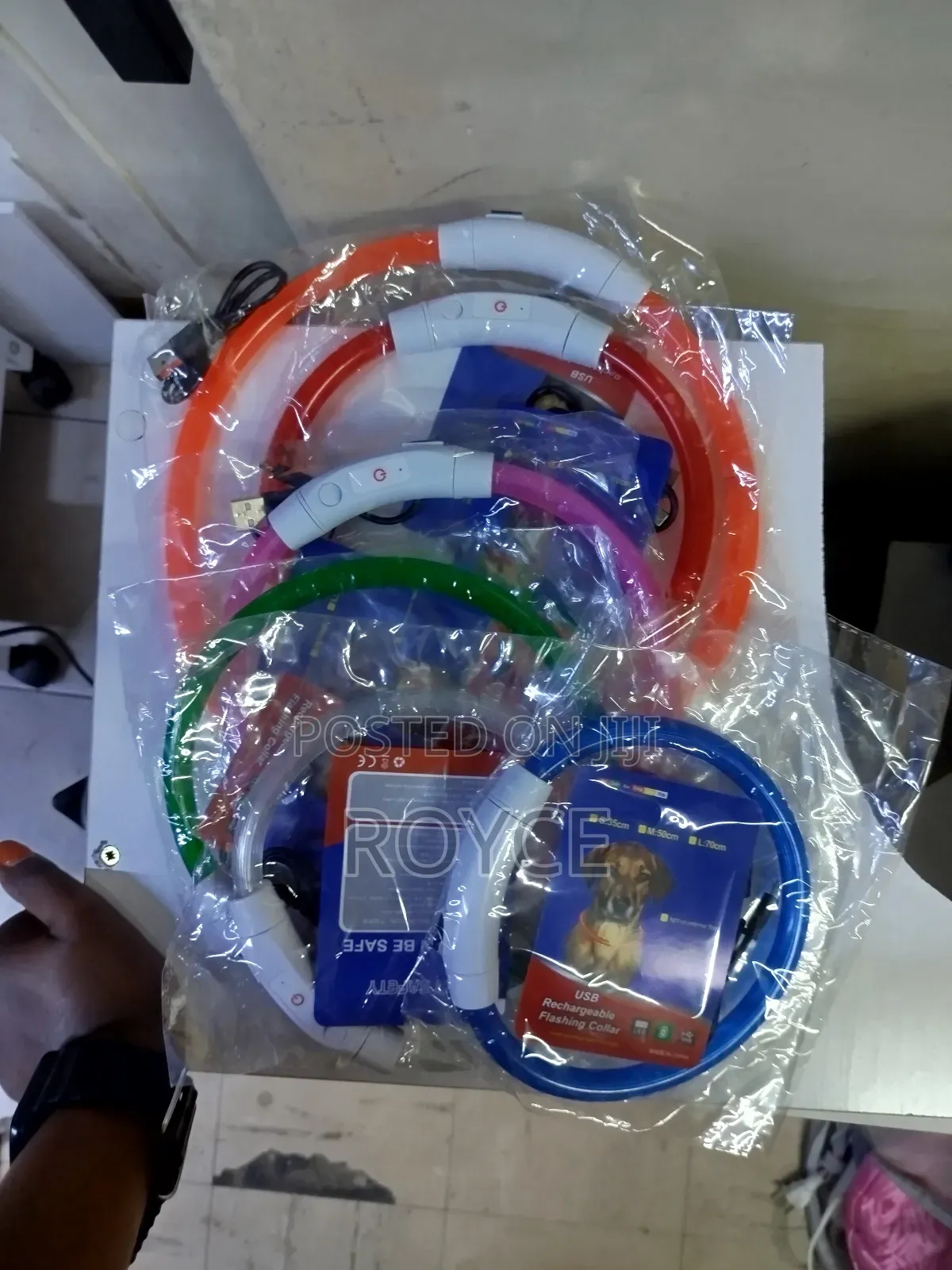 Rechargeable Light Up Pet Collars