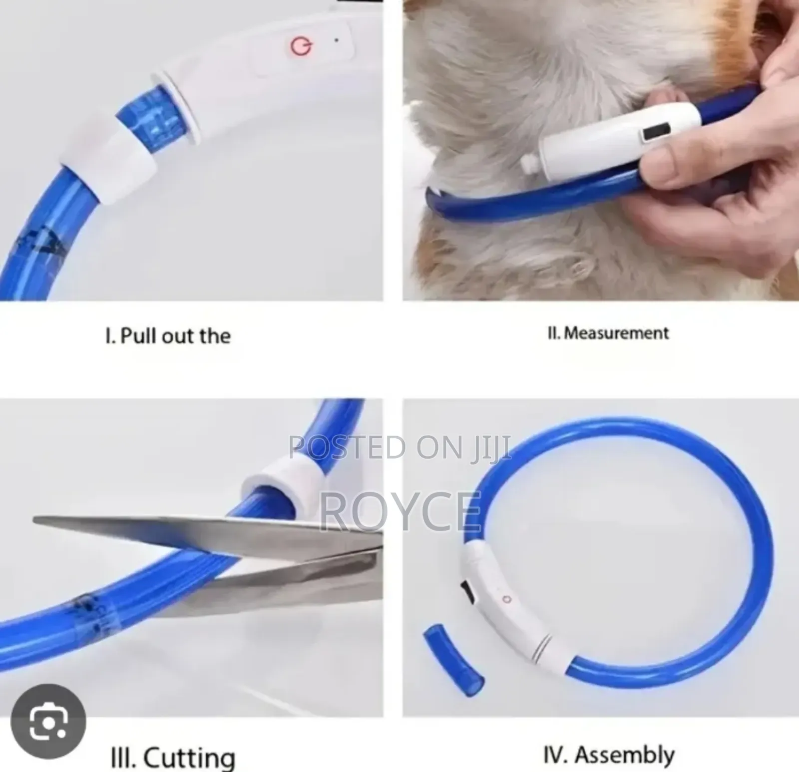 Rechargeable Light Up Pet Collars