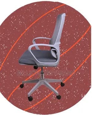Grey Ergonomic Mesh Office Chair (High-Back) — Moving Fast