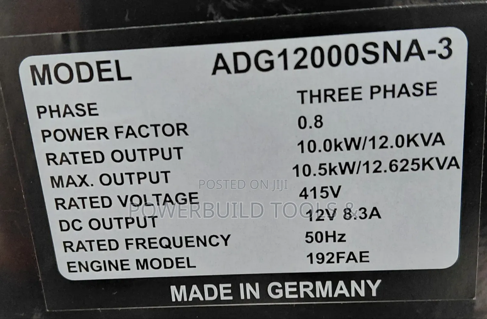 Maybach 12kva Silent Diesel Generator Automatic