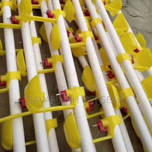25mm Poultry Drinking System Plastic PVC Water Pipe for Chicken Nipple