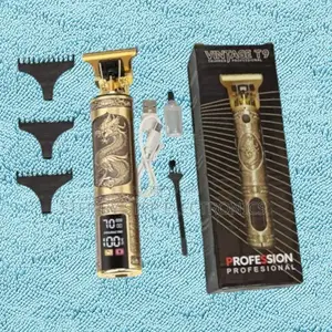 Usb Fast Charging T9 Dragon Electric Led Hair Clipper Beard Trimmer