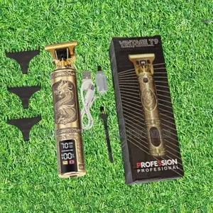 Vintage T9 Dragon Hair Clippers Led Electric Cutting Beard Trimmer