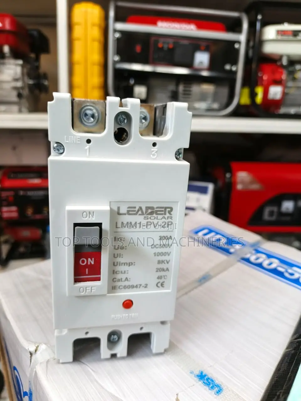 Dc McCb Molded Case Circuit Breaker 200a Suitable With Lithium Battery
