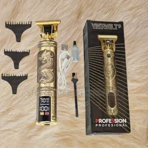 Lightweight T9 Dragon Electric Hair Clipper Beard Trimmer With Led