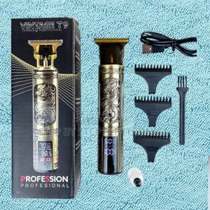 Long-Lasting Battery T9 Dragon Electric Led Hair Clipper Beard Trimmer