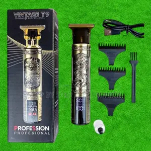 Sharp Clean Blades Vintage T9 Dragon Hair Clipper With Led Display