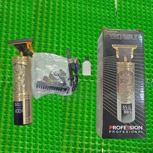 Vintage T9 Dragon Metal Body Hair Cutting Machine With Led Display