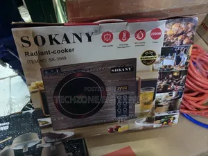 Sokany Sk3569 Single Infrared Electric Cookers With Safety Features 
