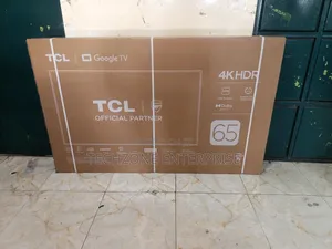 TCL 65′′ 65v6c Smart Flameless HDR Google Tv (New 2025) 