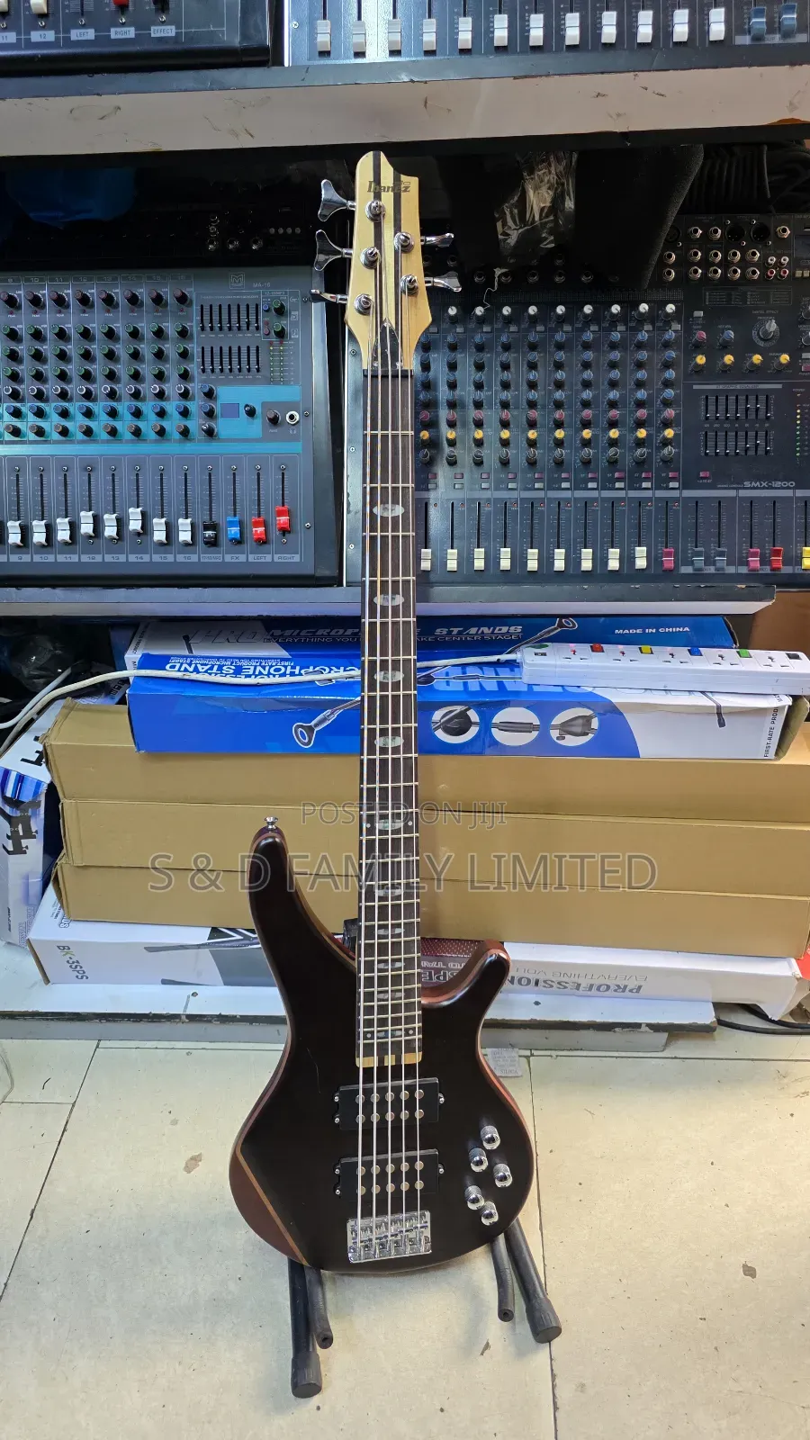 Active Bass Guitar