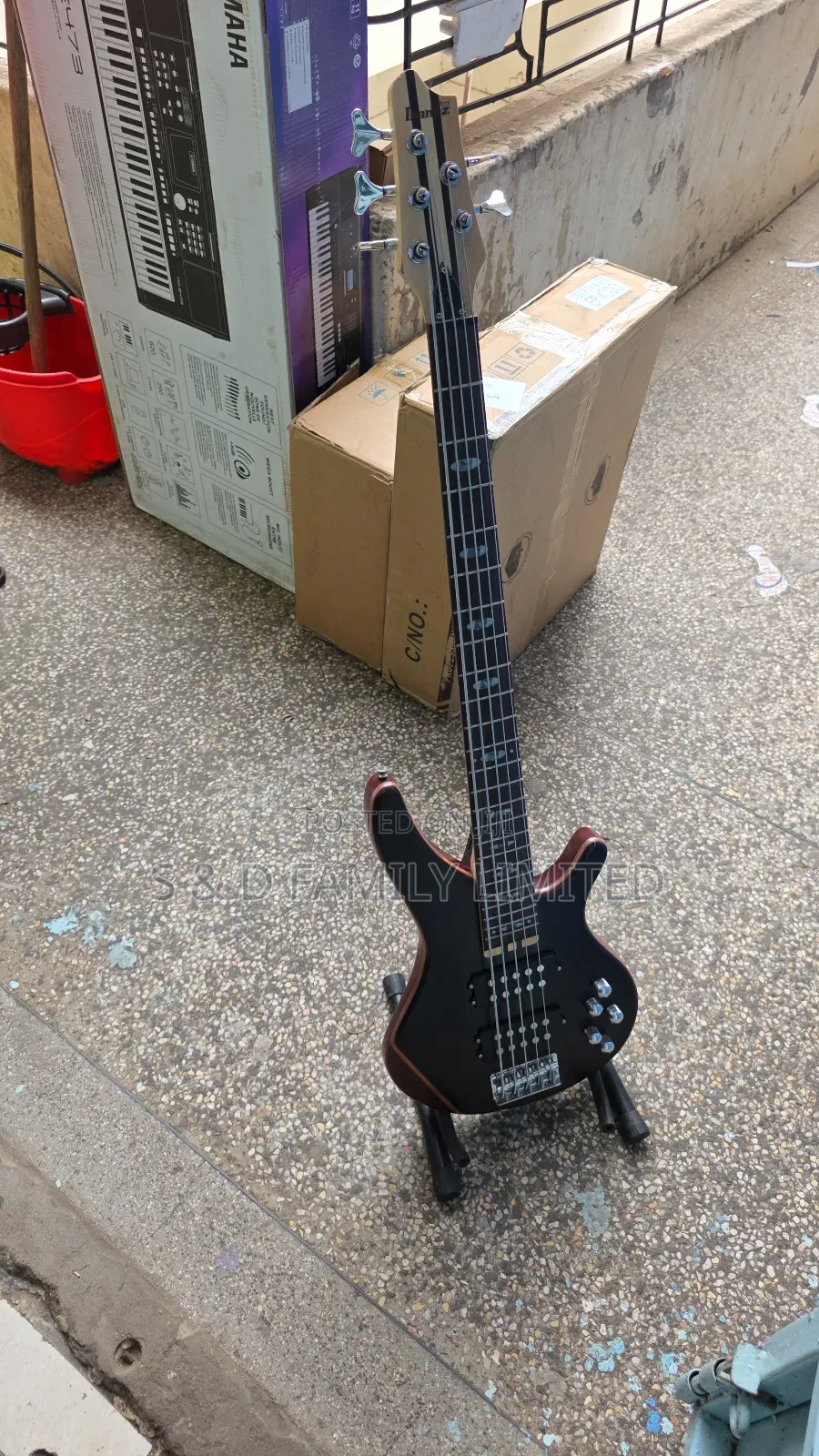 Active Bass Guitar