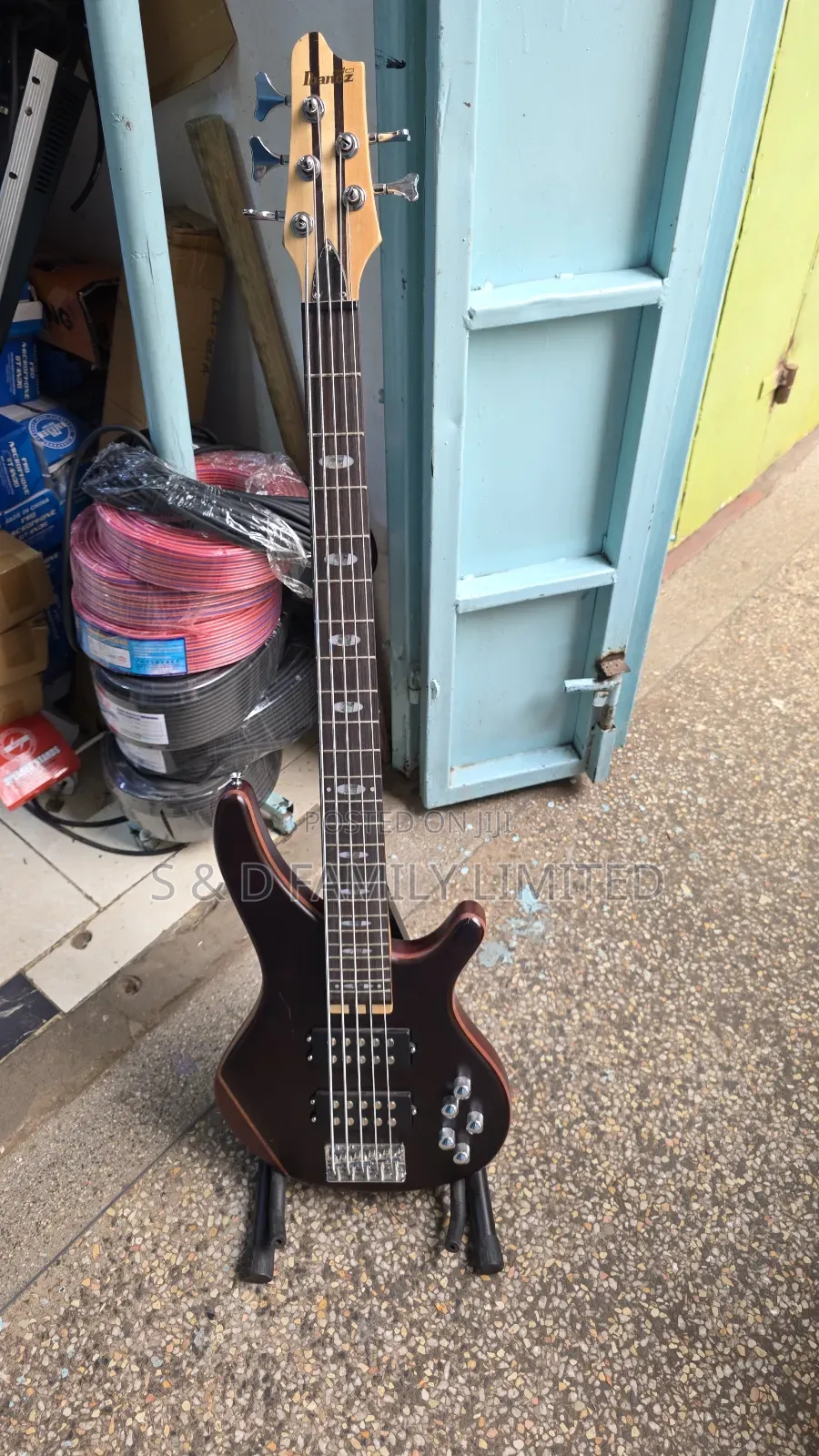 Active Bass Guitar