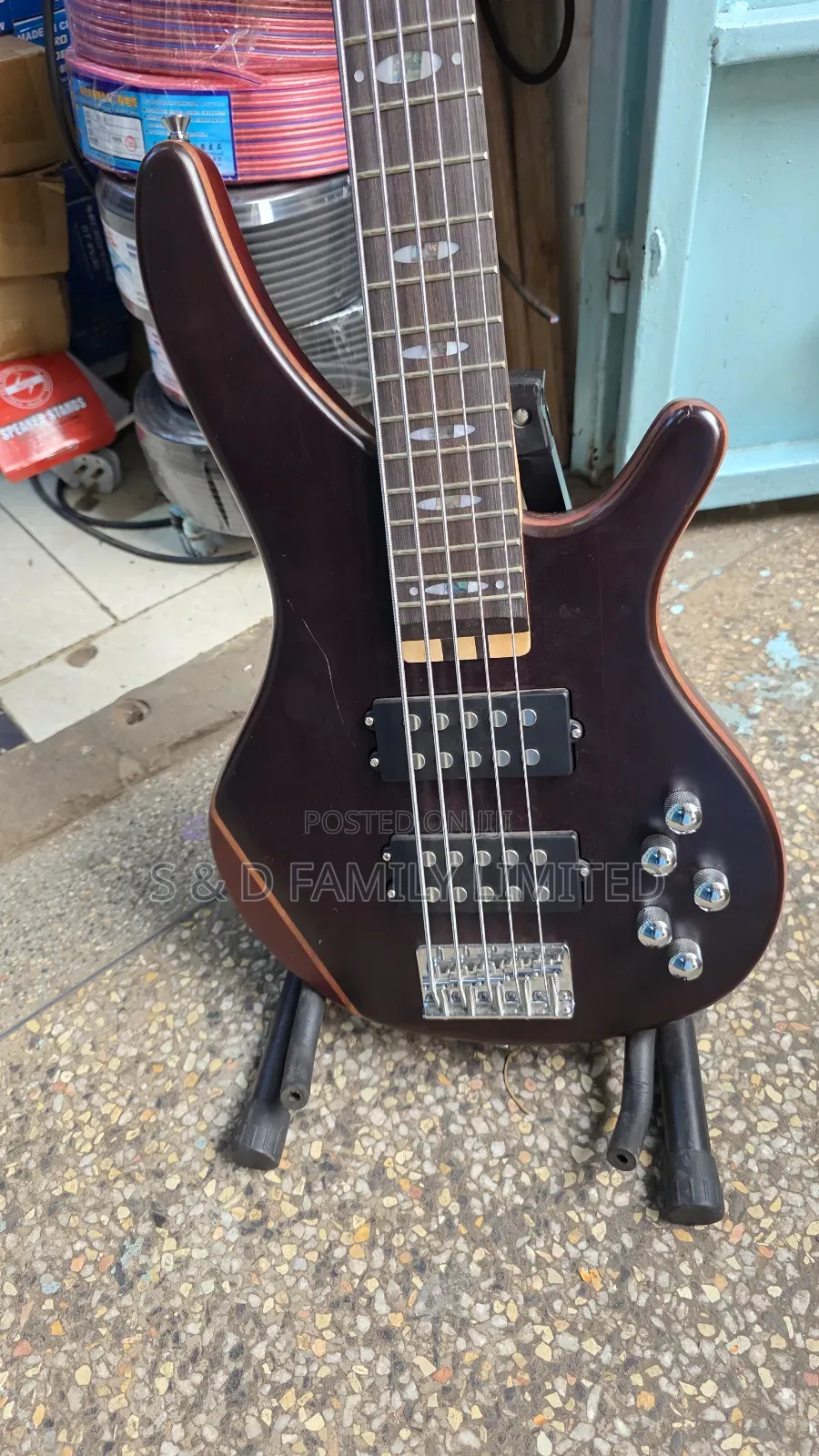 Active Bass Guitar