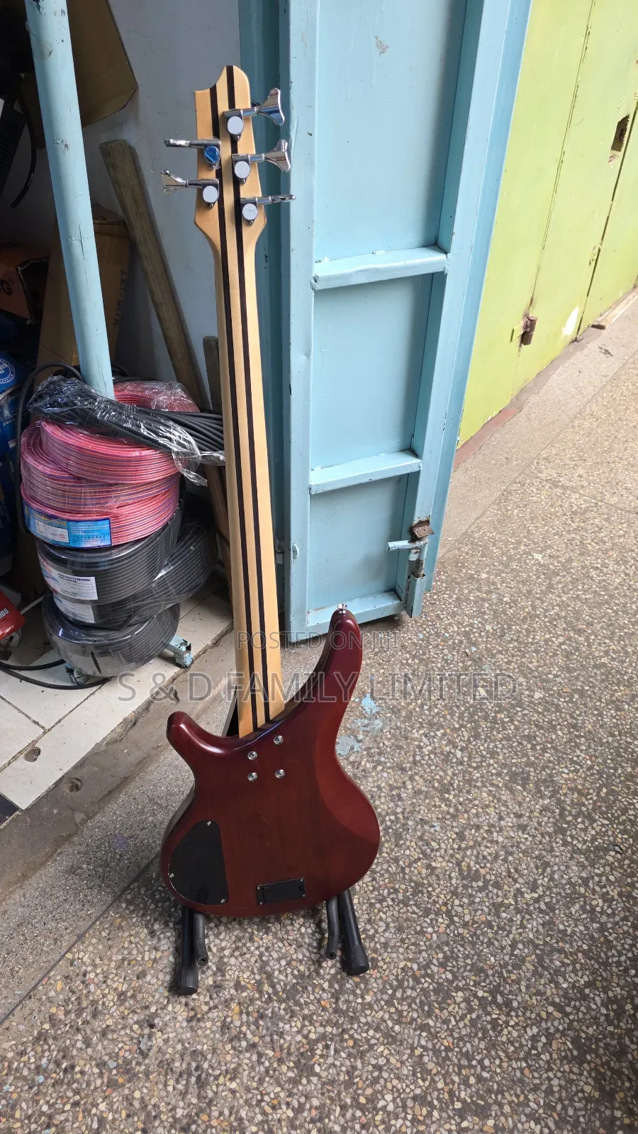 Active Bass Guitar