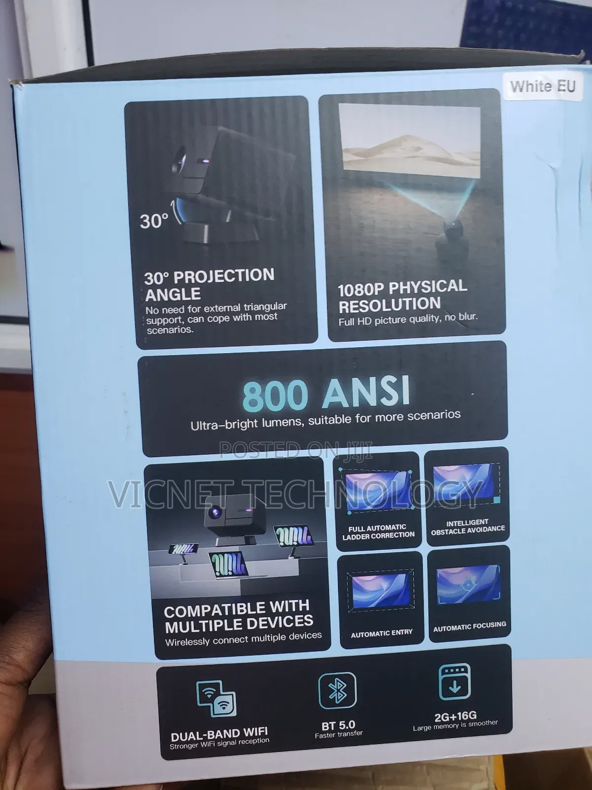 P50 Max Decoding Android Projector