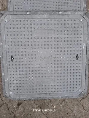 Resintuff Composite Manhole Cover, 600×600