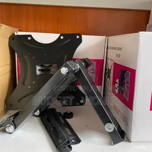 Black +/- 90 °Full Motion Tv Wall Mount 14"-55" Tilt Moving