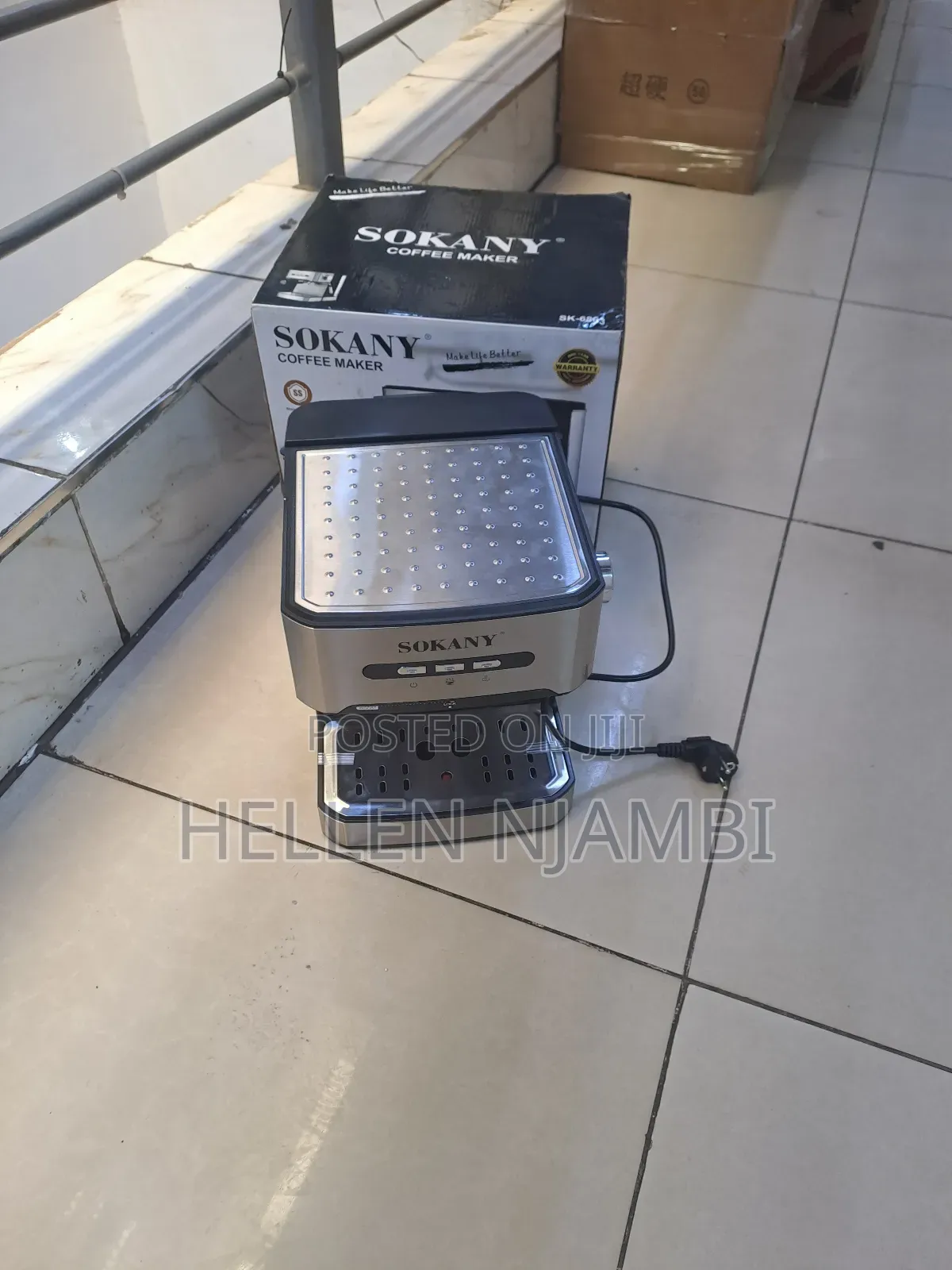 Sokany Semi-Automatic Espresso and Cappuccino Maker 850w