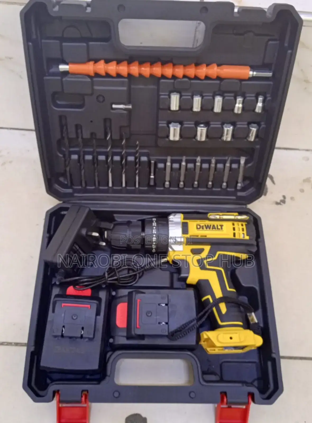 Dewalt Electric 18v Drill With.