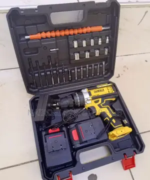 Cordless Rechargeable Drill With Batteries