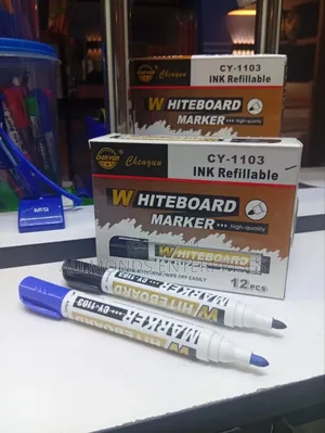 A Piece of Cheyun Whiteboard Ink Reffillable ( Blue and Black)