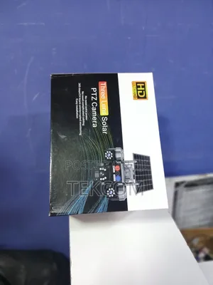 Ptz V380 Triple Lens Outdoor Cctv Smart Solar Camera With 4g Sim Card
