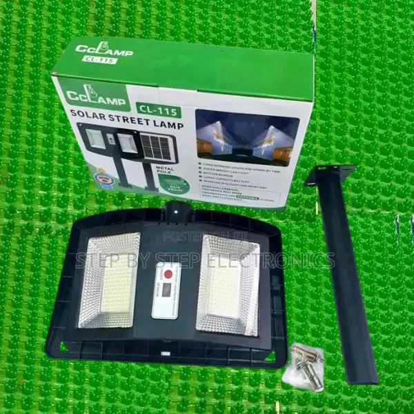 Rainproof Cclamp 200w Outdoor Led Security Solar Street Lamp