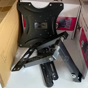 Black Tilt and Swivel Adjustment 14 Inch to 55 Inch LCD/Led 360 Degree