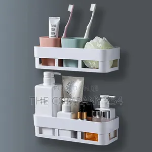 *Multipurpose Plastic Kitchen Bathroom Wall Corner Shelf Etc