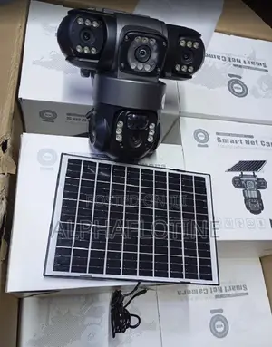 Outdoor Securitytriple Lens 4g Solar PTZ Camera