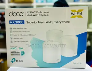 Tp-Link Deco X50 Ax3000 Whole Mesh Wifi 6 System (3 Pack)