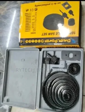 16pcs Gypsum Hole Saw Set