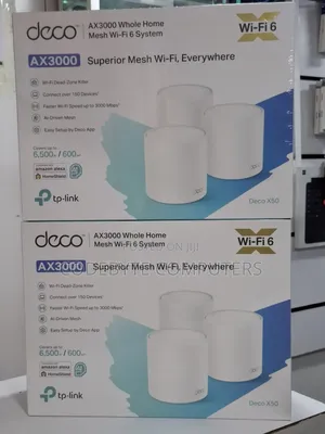 Tp-link Deco X50 Ax3000 Whole Home Mesh Wifi 6 System Router