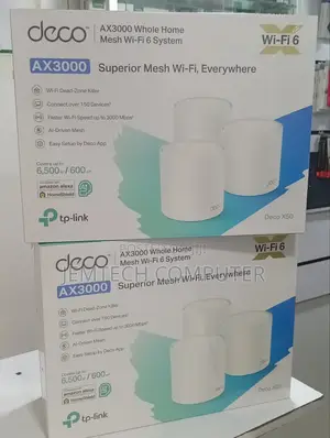 Tp-Link Ax3000 Deco X50 Whole Home Mesh 3 Pack Wifi 6 System