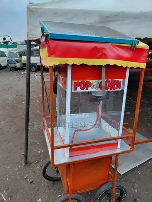 Gas and Solar Popcorn Machine.