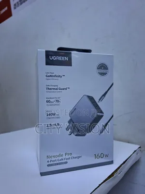Ugreen Nexode Pro 160w 4port Gan Fast Charger+1.5m 240w Cable
