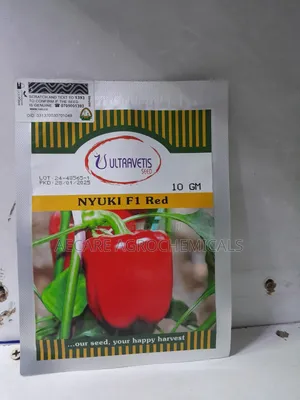 Nyuki F1 Red Capsicum 10 Grams