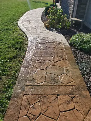 Stamped Concrete for Walkways and Entryways
