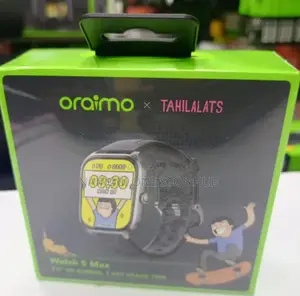 Oraimo Watch 5 Max Tahilalas Limited Edition 2.01 Inchhd Display