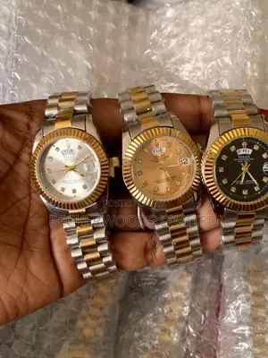 Gold Silver Mix Watches
