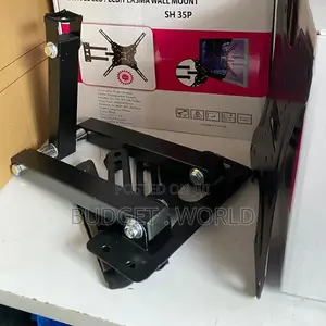 Black Tilting Swivel Full Motion Tv Wall Mount 14 -55 Tv Bracket 50kgs