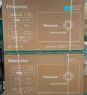 "Hisense 50-Inch A6 Smart Tv: Android Os, Hdr, Voice Remote -